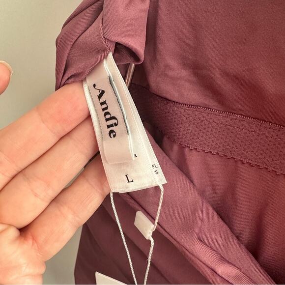 Andie Size L The Luzon One Piece Cactus Pink Swimsuit Modest Resortwear Poolside - Picture 7 of 8